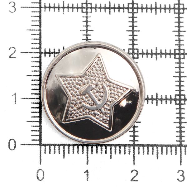 Пуговицы на ножке 36L, G, 72 шт