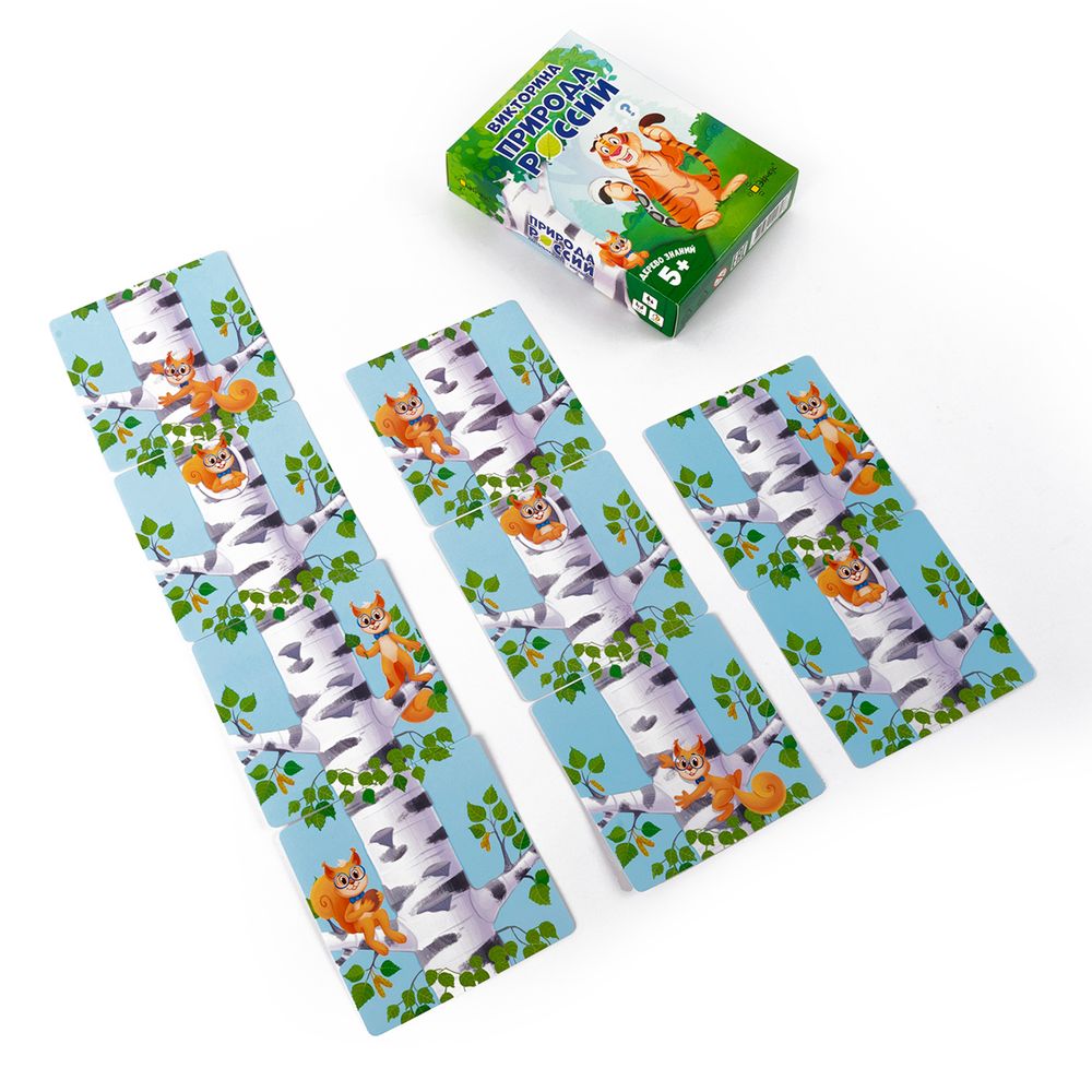 Игра настольная Эврикус Дерево знаний: Природа России BG-17106