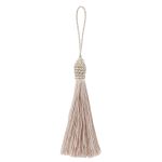 Кисть шторная l=10 см, полиэстер, 10 шт, 51 молочный, CL-033