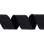 Лента брючная 15 мм / 25 метров, черный, Gamma 1с79