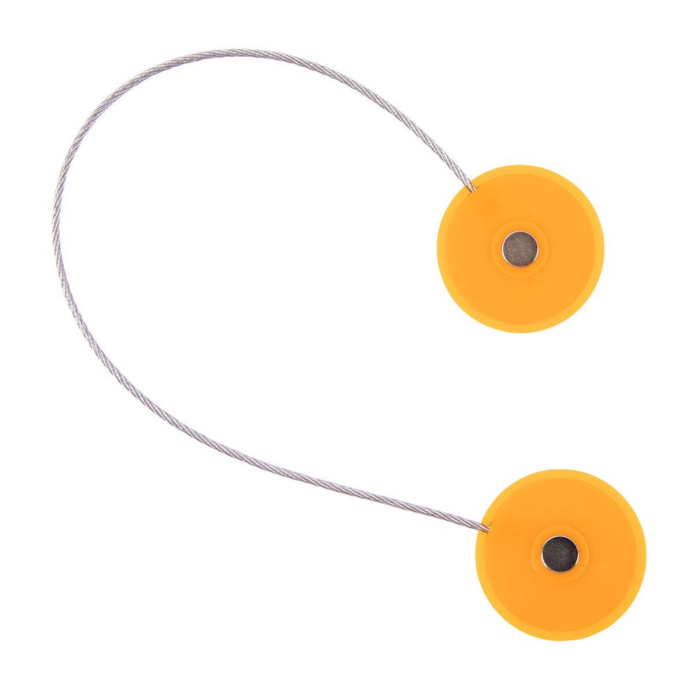 Подхваты шторные магнитные ⌀45 мм, 1 шт, 13 оранжевый матовый, Gamma