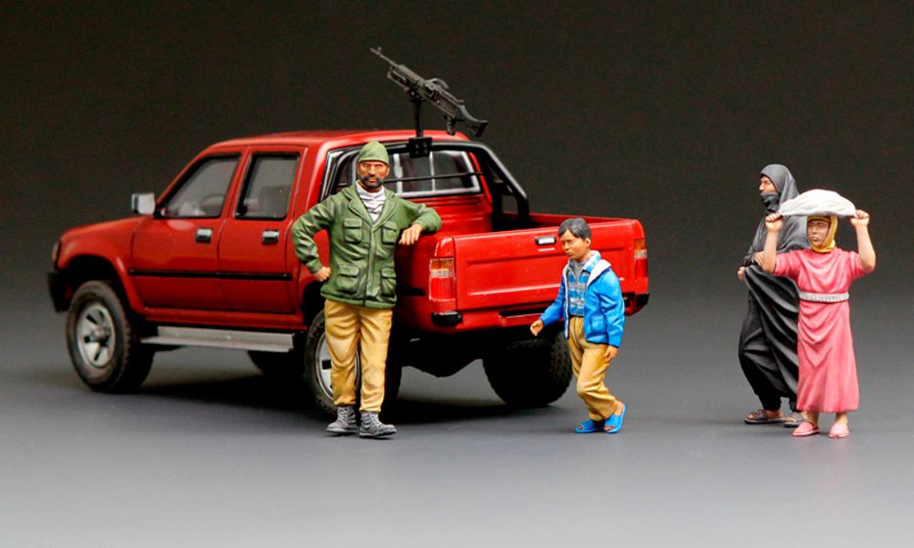 Модель сборная: люди, Middle Easterners 1/35, Meng HS-001