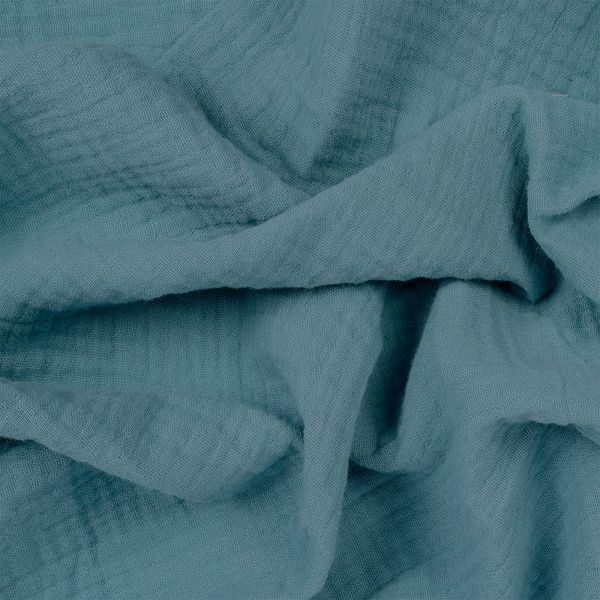 Муслин 125 г/м², 130 см / 2 метра, TBY.Mus.24723.35.2, цв.35 пудро-зеленый