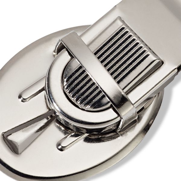 Портфельный замок, 26x35мм, серебряный, Prym