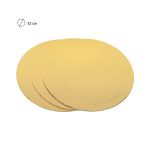 Подложки под торт 32 см, 2.5 мм, 3 шт, золото, S-Chief PDC-0016