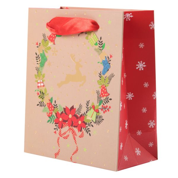 Подарочный пакет 210 г/м², 12х14х6 см, 12 шт, 04, Stilerra NBYXS