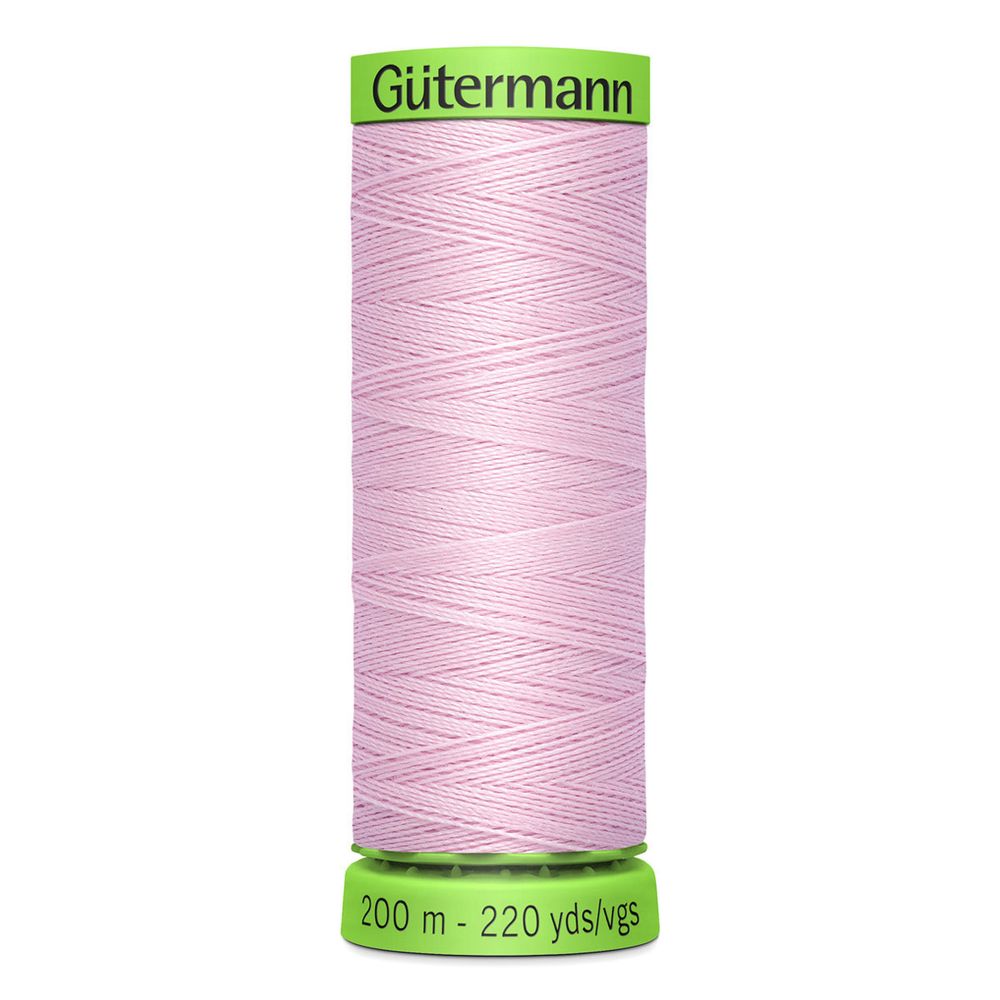 Нитки для тонких тканей Gutermann Extra Fine 150, 200м, 320 зефирно-розовый, 5 катушек