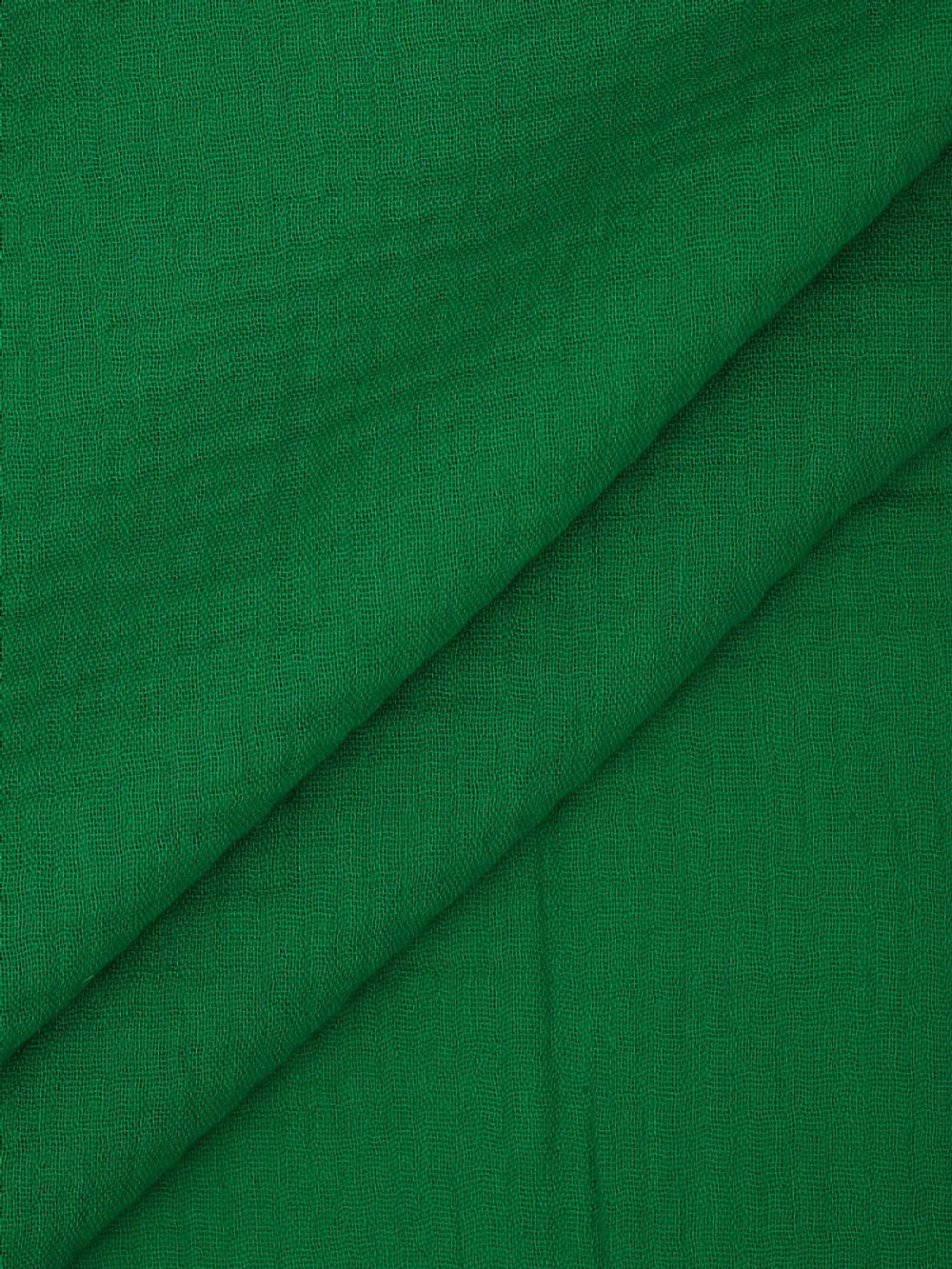 Муслин 125 г/м², 130 см / 2 метра, TBY.Mus.24723.22.2, цв.22 зеленый