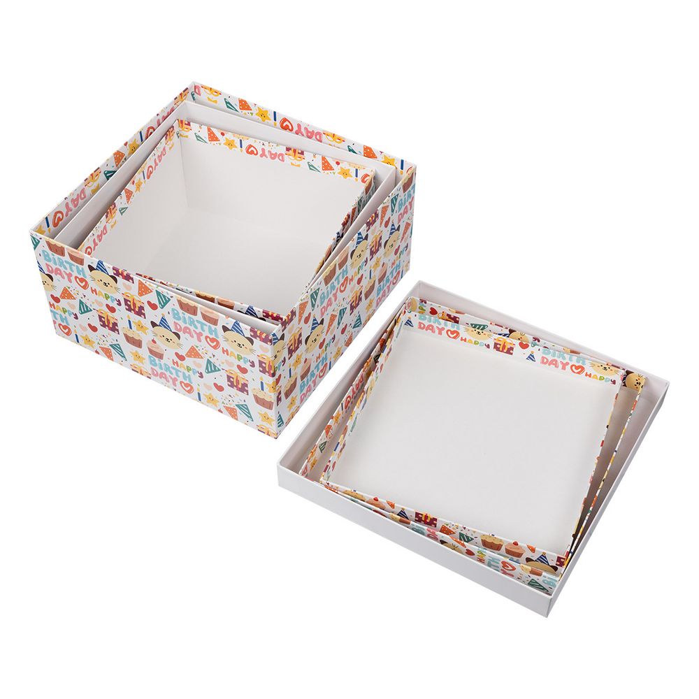 Набор подарочных коробок, 3 шт, 01 Праздник, Stilerra SBOX-S5-3