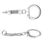 Кольцо для ключей и брелоков ⌀18 мм, никель, 5AS-095, 20 шт