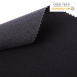 Дублерин воротничковый (сорочечный) сплошной 210 г/м² (5 шт по 55х50 см), черный, G-154sc Gamma