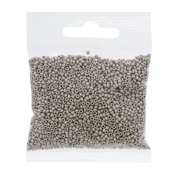 Бисер Preciosa металлик terra матовый 10/0 (2.3 мм), круг.отв., 50г, (18542)