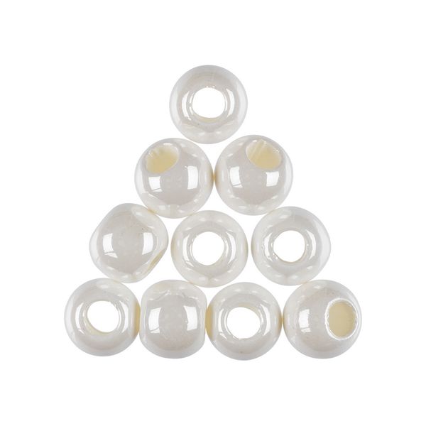 Бусины пластик ⌀12 мм, 50 шт (5х10 шт), №01, Zlatka JCB-03