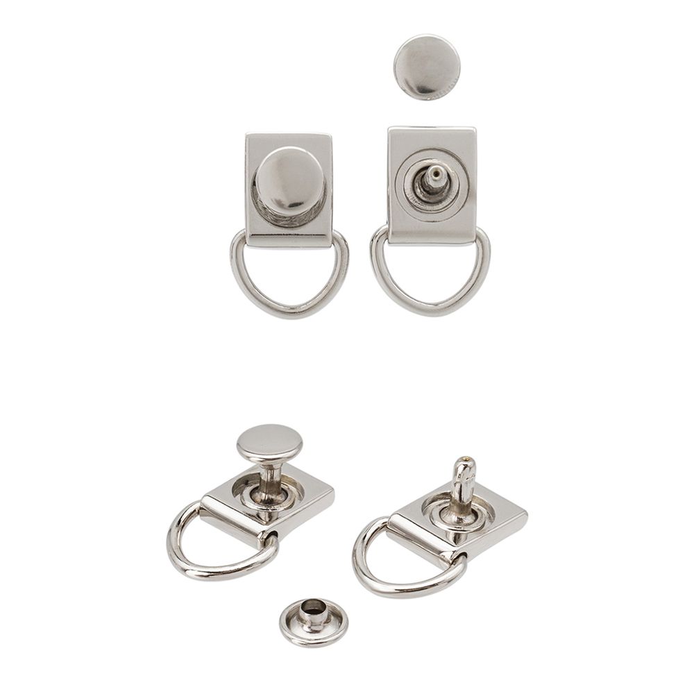 Ручкодержатель 26х16 мм, 5452+холн никель полир, 10 шт