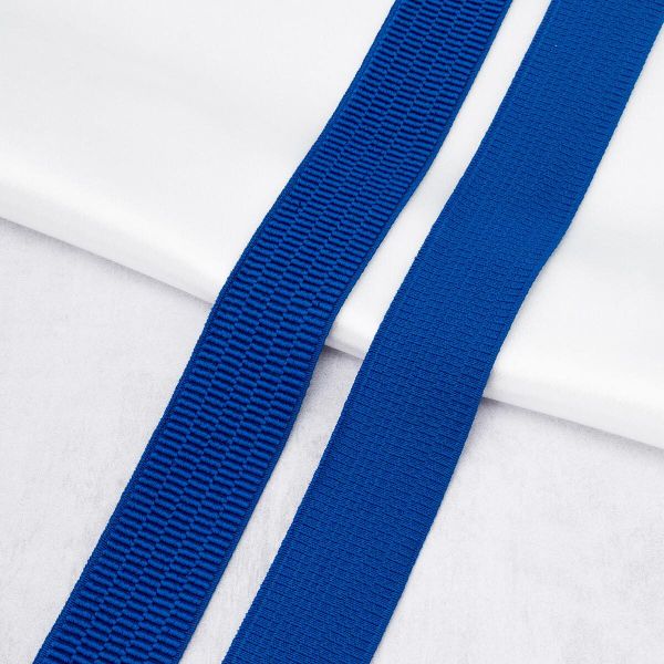 Резинка для подтяжек (помочная) 36.0 мм / 20 метров, 4378Л, 67% п/э, 33% латекс, василек, 0С756Л-Г50