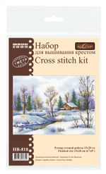 Набор для вышивания нитками МП Студия, Начало весны, 15х20 см