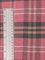 Фланель рубашечная 150 г/м², 150 см / 2 метра, TBY.Fl.T138.2, цв.138 розовый