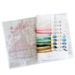 Набор для вышивания нитками МП Студия (Жар-птица), На море, 10х13 см