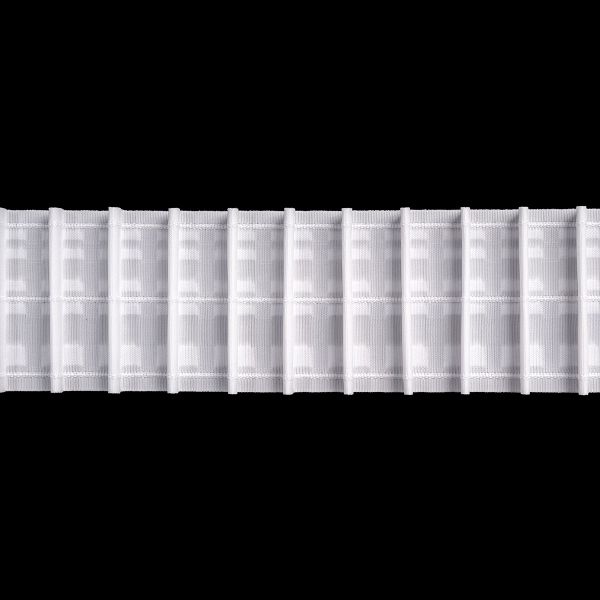 Лента шторная C8952 1/2 80 мм, 50 м, прозрачный, Gamma C8952