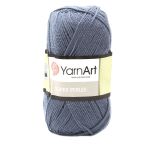 Пряжа YarnArt (ЯрнАрт) Super Perlee / уп.5 мот. по 100 г, 400м, 842 джинсовый