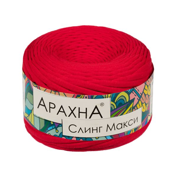 Пряжа Arachna Sling Maxi / уп.4 мот. по 280г, 100м, 15 красный