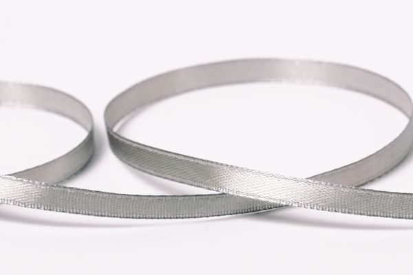 Лента атласная 1-сторонняя 6.0 мм / 33±2 метра, 079 бл.серый, Gamma