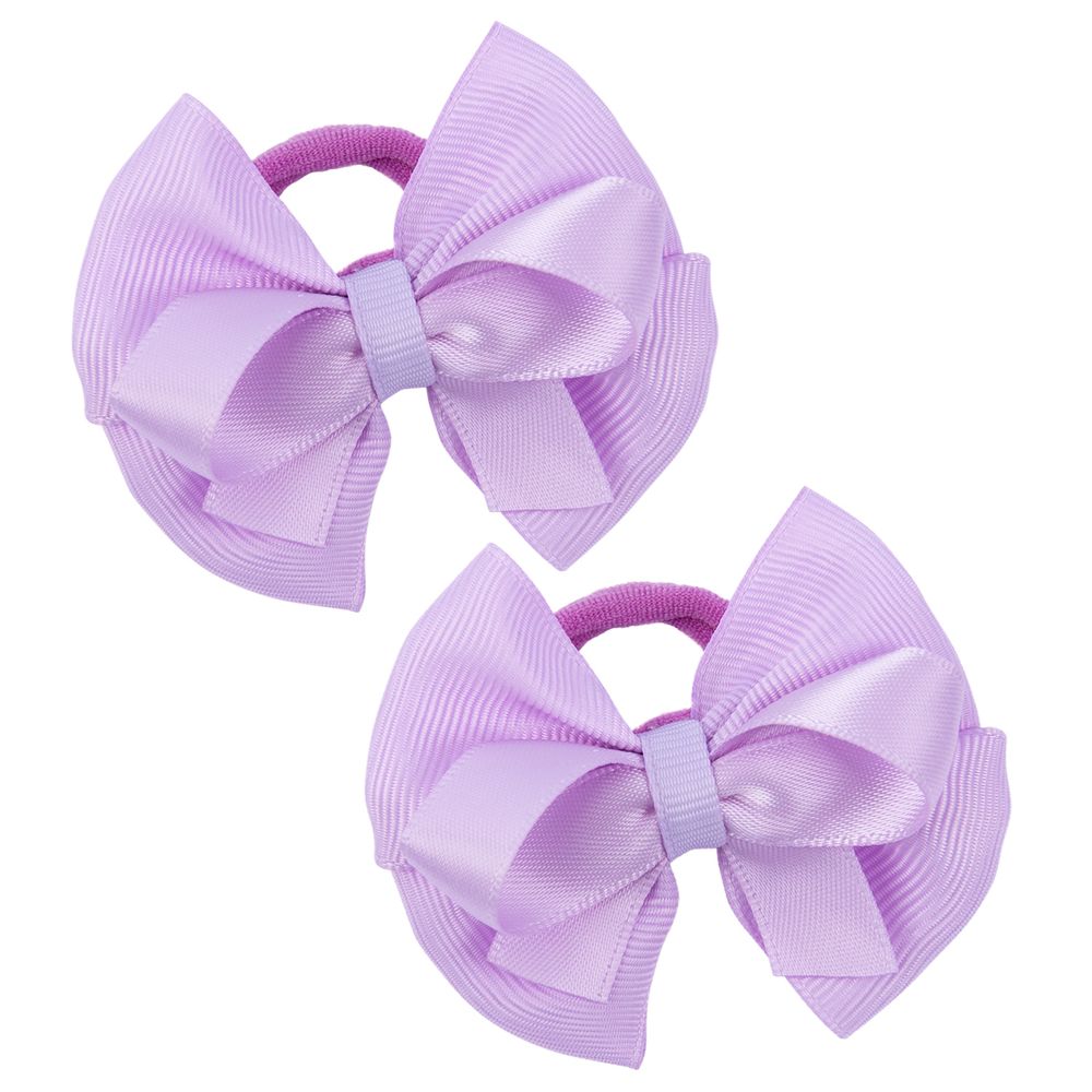 Набор резинок для волос, 10 шт, №03 св.фиолетовый, Cherry Mary DR07001