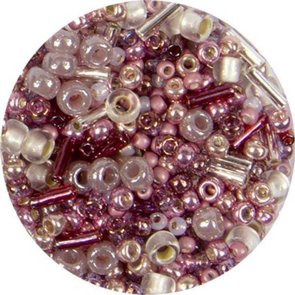Бисер Toho Mix 4, 25 г, 3215 сиреневый