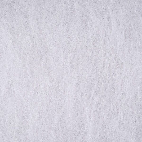 Шерсть для валяния Ангорка для творчества (мохер 45%, шерсть 37%, акрил 18%), 100гр. Камтекс (008 серебристый)