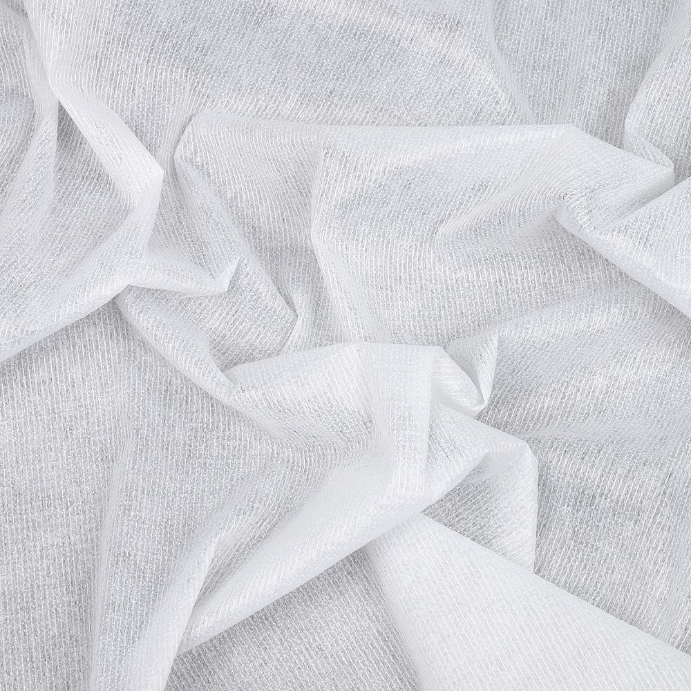 Флизелин клеевой точечный нитепрошивной 44 г/м², IdealTex белый 44W90 90см рул.25м