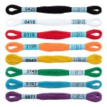 Мулине Gamma 100% хлопок, цв.base, 8 мотков по 8 метров