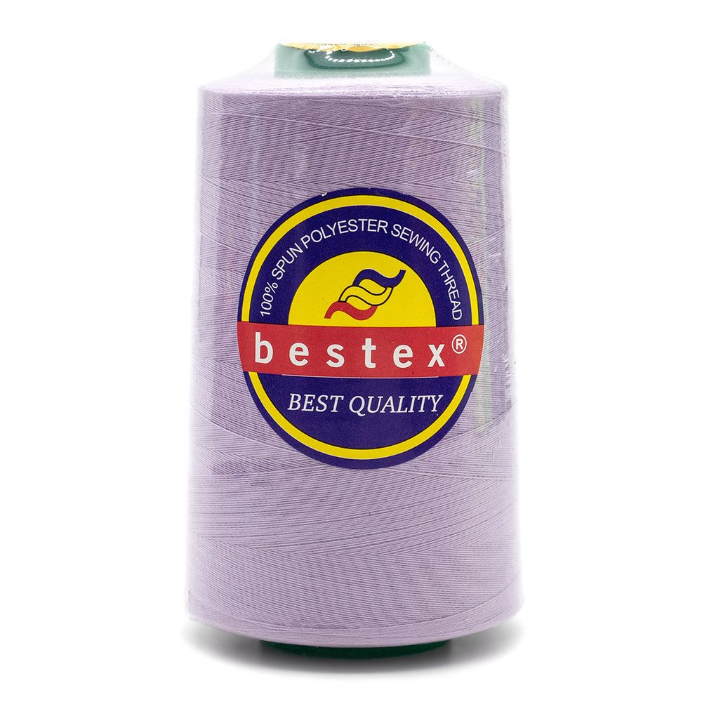Нитки универсальные Bestex 40/2, 4570 м (5000 ярд) / 1 кат., 285 пастельно-сиреневый