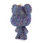 Алмазная (кристальная) мозаика Фрея ALVF-005, брелок Фиолетовый мишка, 5.5х6.5 см