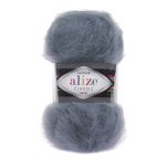 Пряжа Alize (Ализе) Mohair Classic New / уп.5 мот. по 100 г, 200м, 087 угольно-серый A