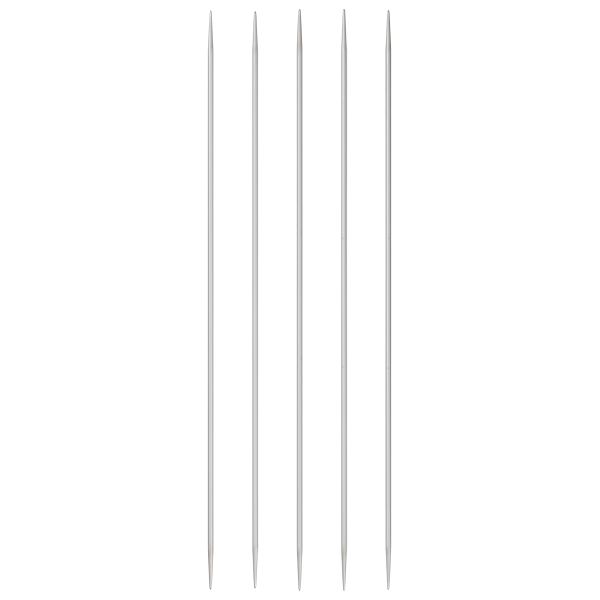 Спицы чулочные ⌀2.0 мм, 20 см, 5 шт, с острием на обоих концах, Prym 191486