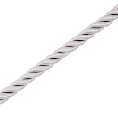 Шнур витой 8мм / 18,29м, 152 серебро