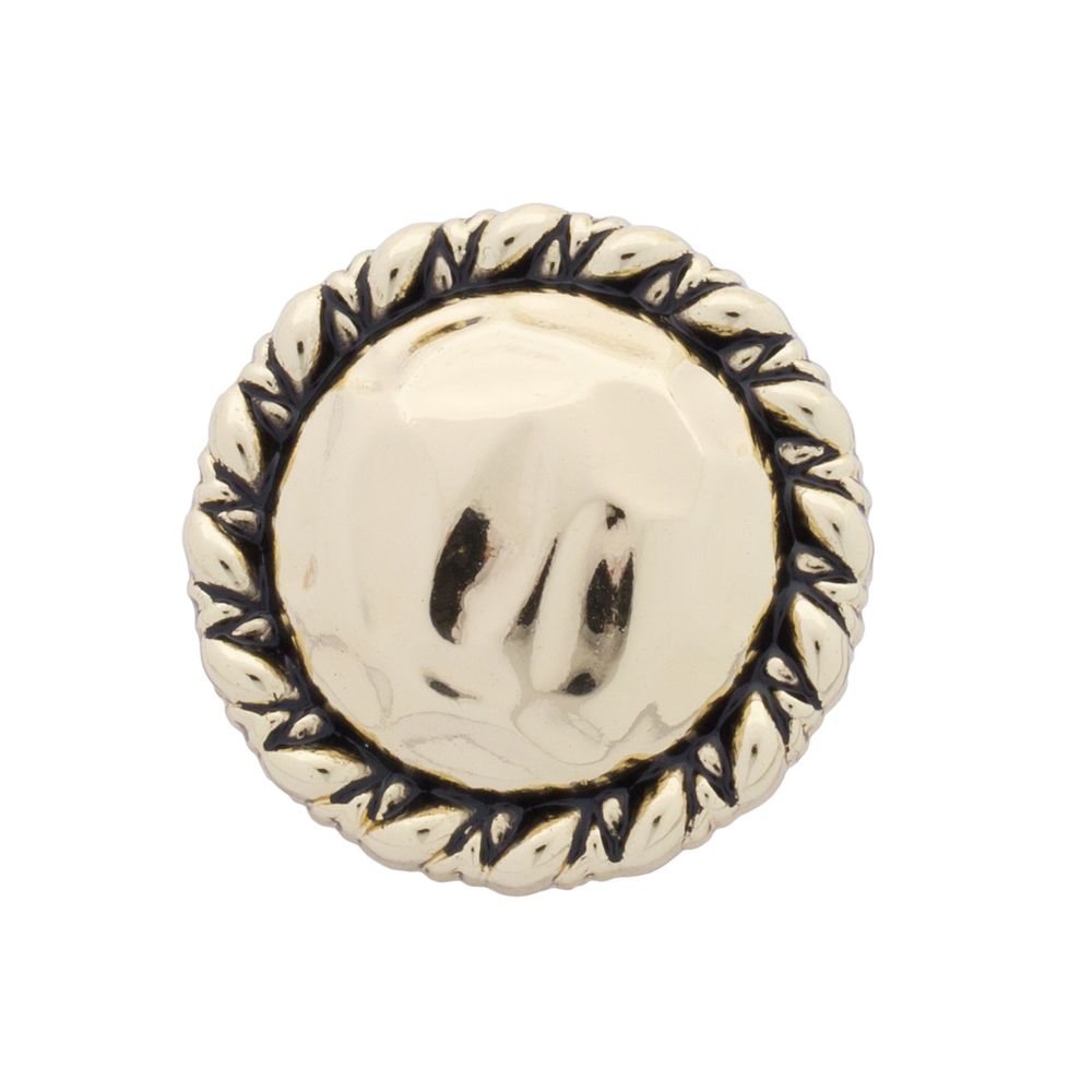 Пуговицы на ножке 36L=23 мм, металл, Gold (золотой), 10 шт, MP01