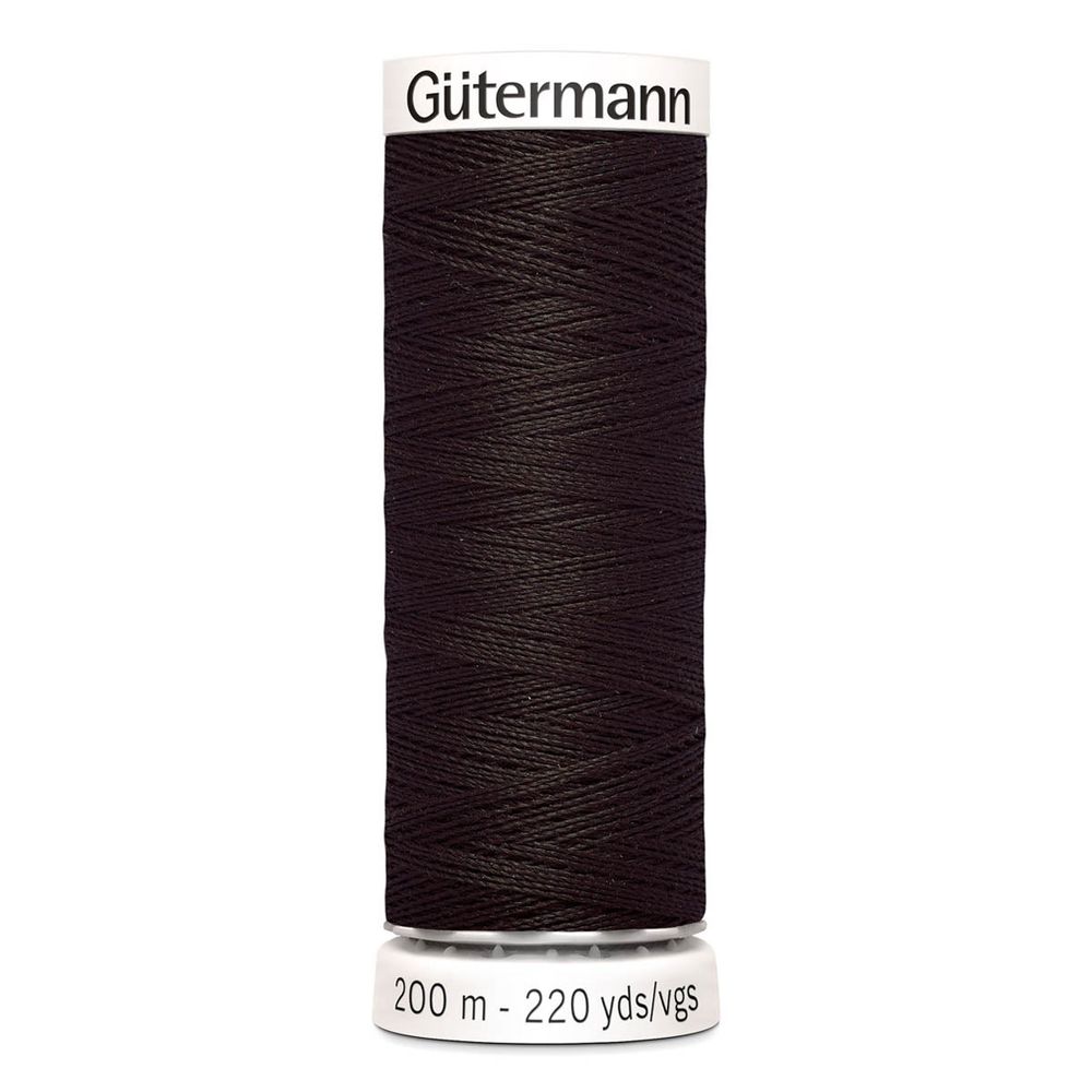Нитки универсальные Gutermann Sew-all 100 (200 метров), 5 кат. | 697 венге