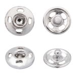 Кнопка пришивная металл ⌀7.0 мм, никель, 36 шт