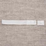 Застежки для бюстгальтера текстильные 1х1, 19 мм, 5 шт, белый, Hobby&Pro