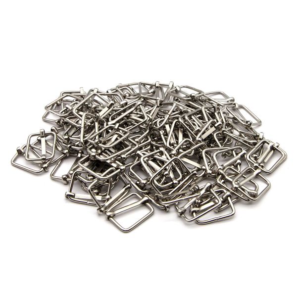 Рамка регулировочная 21мм (25*19мм, d-2мм) 816-308, (никель), 100 шт