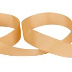 Лента репсовая (в рубчик) 25.0 мм / 45.5 метров, 018 бежевый, Gamma GR-25