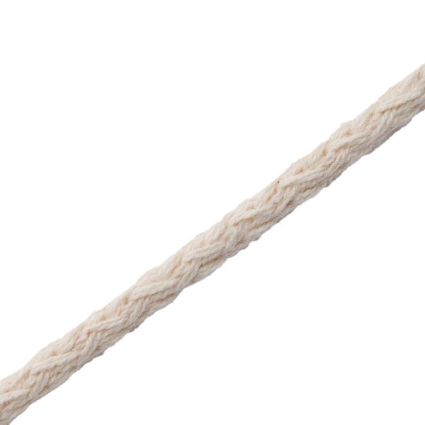 Шнур отделочный ⌀4.0 мм / 50м (хлопок 100%), натуральный, Р60317