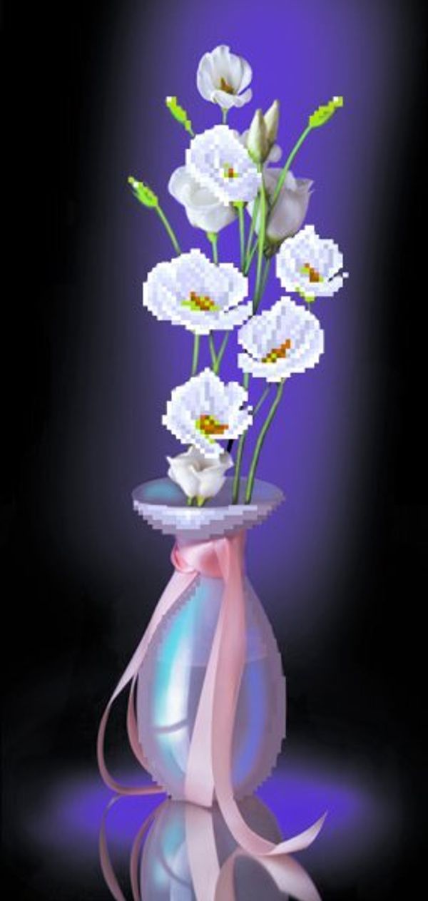 Рисунок на шелке Матренин Посад 24х47 - 4094 Лунный свет