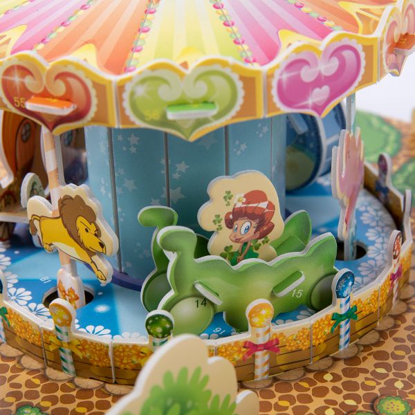 Пазл 3D 47 элемент, Карусель, Rezark REZ-03