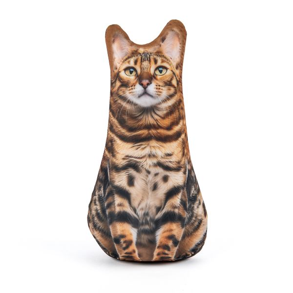 Набор для шитья игрушки Кот бенгальский 14.2х26.7 см, Miadolla IAS-014