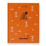 Бизнес-блокнот, глянцевая ламинация, A5+ 80 л. 22 шт, клетка, Зона НЛО 000935, Светоч 80ББТ5_4_5_1