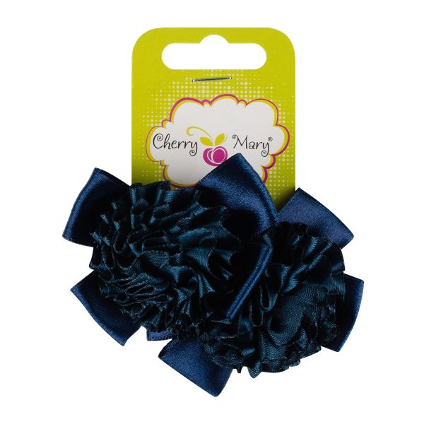 Набор резинок для волос, 10 шт, №02 т.синий, Cherry Mary DR07040