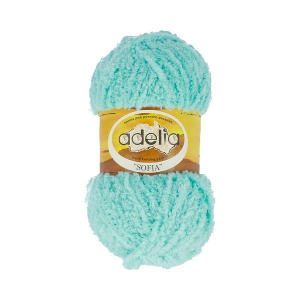 Пряжа Adelia Sofia / уп.10 мот. по 50г, 90м, 22 св.зеленый