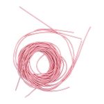 Канитель гладкая Розовый 1 мм, 5±0,1г